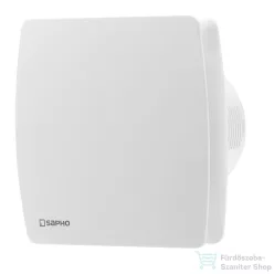   Sapho LEX axiális fürdőszobai ventillátor, 15W, cső átmérő 100mm, fehér LX101