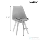 Leziter Lola 4+1 étkező garnitúra fekete-fehér LYET160F_DA232AB_4
