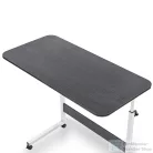 Leziter Állítható magasságú laptopasztal 80x40 cm fekete LYHL-030-BL