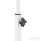 Leziter Állítható magasságú laptopasztal 80x40 cm fekete LYHL-030-BL