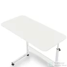 Leziter Állítható magasságú laptopasztal 80x40 cm fehér LYHL-030-WH