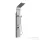 Leziter Alegro Silver hidromasszázs zuhanypanel, rozsdamentes acél LZP-930