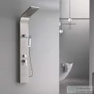 Leziter Alegro Silver hidromasszázs zuhanypanel, rozsdamentes acél LZP-930