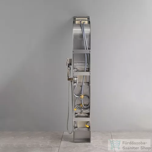 Leziter Alegro Silver hidromasszázs zuhanypanel, rozsdamentes acél LZP-930