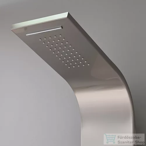 Leziter Alegro Silver hidromasszázs zuhanypanel, rozsdamentes acél LZP-930