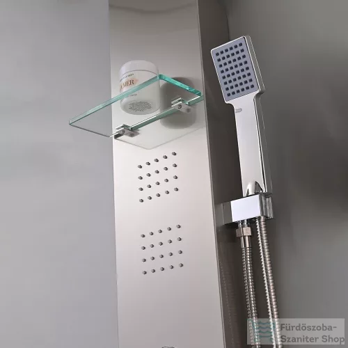 Leziter Alegro Silver hidromasszázs zuhanypanel, rozsdamentes acél LZP-930