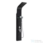 Leziter Alegro Black hidromasszázs zuhanypanel, rozsdamentes acél LZP-940