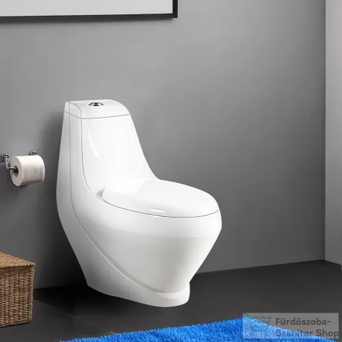 Leziter Coral Monoblokkos wc kagyló alsó kifolyással M-9040