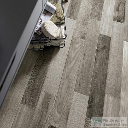 Marazzi Treverkfusion Grey 10x70 cm-es padlólap M007