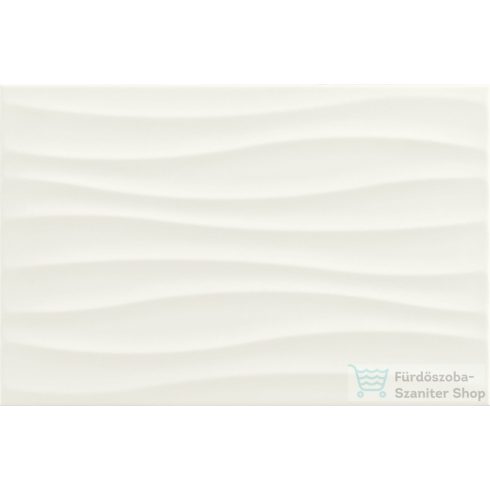 Marazzi Neutral Struttura Tide White 3D 25x38 cm-es fali csempe M01P