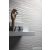 Marazzi Absolute White Strutture Twist Satinato 25x76 cm-es fali csempe M020