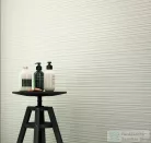 Marazzi Absolute White Strutture Fiber Satinato 25x76 cm-es fali csempe M022