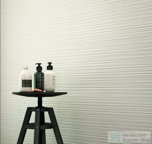 Marazzi Absolute White Strutture Fiber Satinato 25x76 cm-es fali csempe M022