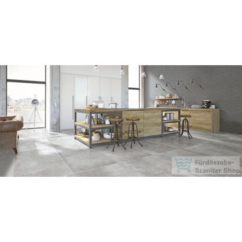 Marazzi Memento Silver Rett.75x150 cm-es padlólap M02W