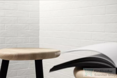 Marazzi Bricco Bianco 7x28cm-es padlólap M035