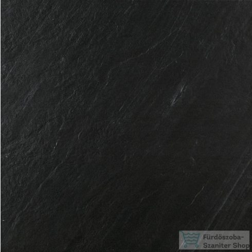 Marazzi Mystone Lavagna Nero Rett.60x60 cm-es padlólap M03J
