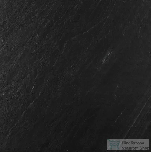 Marazzi Mystone Lavagna Nero Rett.60x60 cm-es padlólap M03J