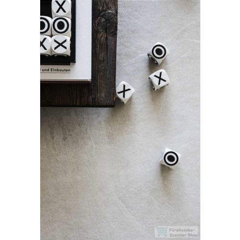 Marazzi Mystone Ardesia Bianco Rett. 60x60 cm-es padlólap M03L