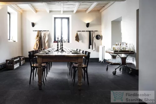 Marazzi Mystone Bluestone Antracite Rett.60x60 cm-es padlólap M03R