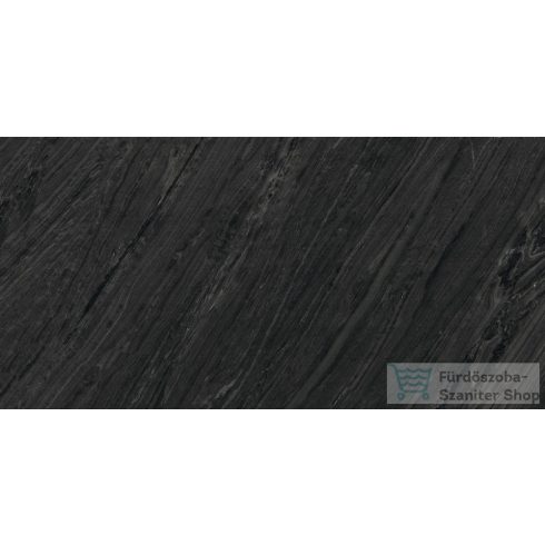 Marazzi Mystone Lavagna Nero Rett.75x150 cm-es padlólap M03V