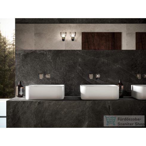 Marazzi Mystone Ardesia Antracite Rett. 75x150 cm-es padlólap M03Z