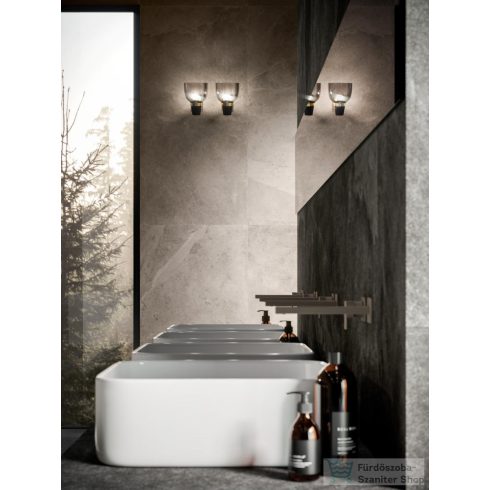 Marazzi Mystone Ardesia Antracite Rett. 75x150 cm-es padlólap M03Z