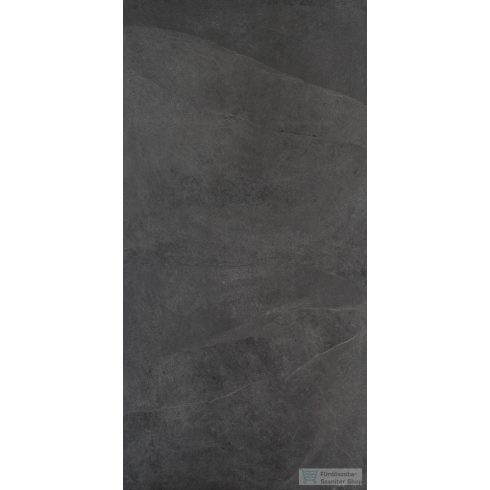Marazzi Mystone Ardesia Antracite Str.Rett. 75x150 cm-es strukturált padlólap M042