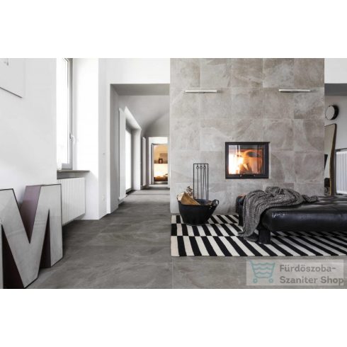 Marazzi Mystone Ardesia Cenere Rett. 75x75 cm-es padlólap M044