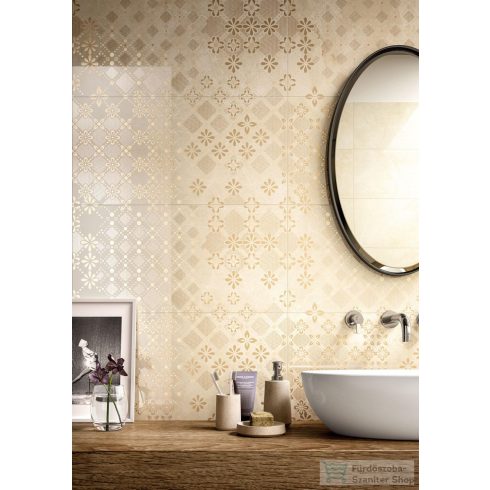 Marazzi Elegance Decoro Trina Marfil 30x60 cm-es fali csempe M048