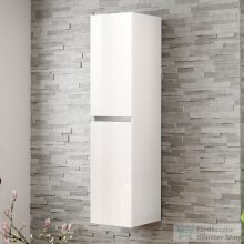   Coycama Dorian 140x34,9x31,6 cm-es 2 ajtós fali szekrény,fényes fehér M059103012001