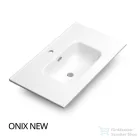 Coycama Vital Capri 80 cm-es Onix New mosdó és 2 fiókos alsószekrény kombináció,natural oak M0592120502312