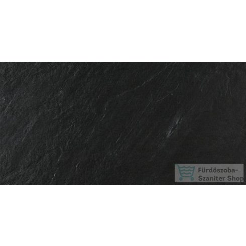 Marazzi Mystone Lavagna Nero Rett.30x60 cm-es padlólap M05C