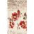 Marazzi Colorblock Listello Flower Ivory 11,5x38 cm-es fali dekor M07L