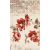 Marazzi Colorblock Listello Flower Ivory 11,5x38 cm-es fali dekor M07L