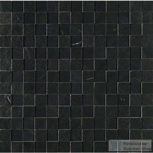 Marazzi Mystone Lavagna Nero Mosaico 3D 30x30 cm-es padlólap M0AE