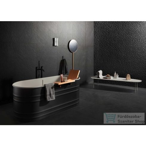 Marazzi Mystone Lavagna Nero Mosaico 3D 30x30 cm-es padlólap M0AE