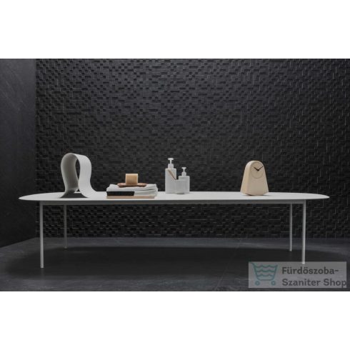 Marazzi Mystone Lavagna Nero Mosaico 3D 30x30 cm-es padlólap M0AE