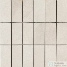   Marazzi Mystone Ardesia Bianco Decoro Mosaico 3D 30x30 cm-es fali csempe M0AK