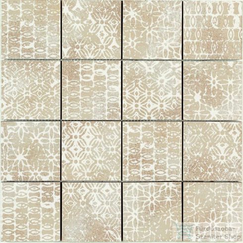 Marazzi Chalk Mosaico Texture Sand 30x30 cm-es fali csempe M0CY