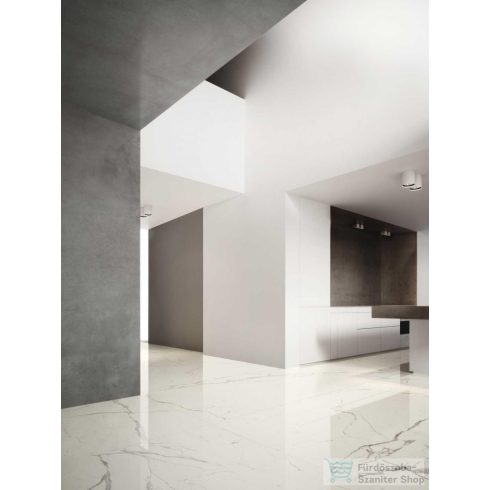 Marazzi Grande Marble Look Statuario Lux Rett.120x240 cm-es padlólap M0G6