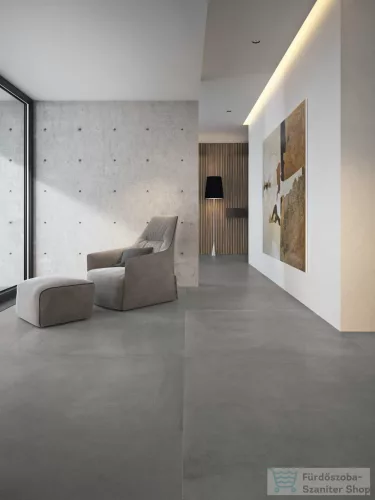 Marazzi Grande Concrete Look Graphite Rettificato 120x120 cm-es padlólap M0GG
