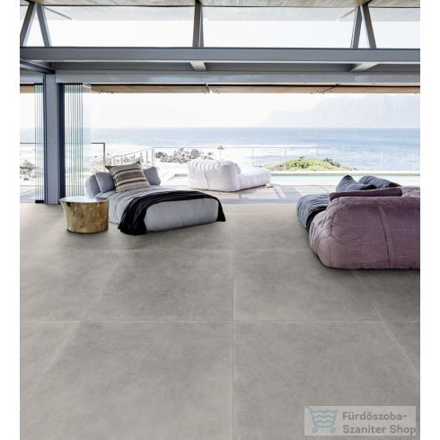 Marazzi Material Light Grey Rett. 120x120 cm-es padlólap M0K2