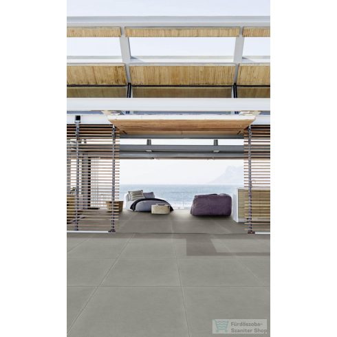 Marazzi Material Light Grey Rett. 120x120 cm-es padlólap M0K2