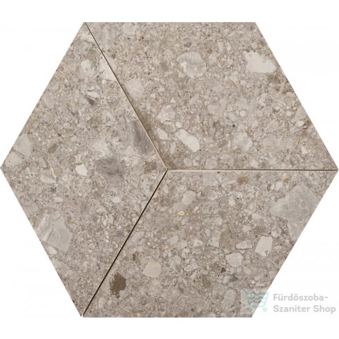 Marazzi Mystone Ceppo Di Gré Greige Mosaico 3D 29x33,5 cm-es fali csempe M0KN
