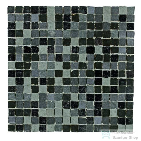 Marazzi Mineral Black Mosaico 30x30 cm-es fali csempe M0MA