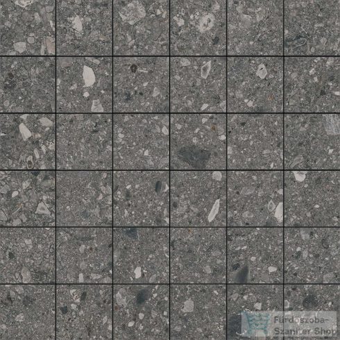 Marazzi Mystone Ceppo Di Gré Anthracite Mosaico 30x30 cm-es padlólap M0NP