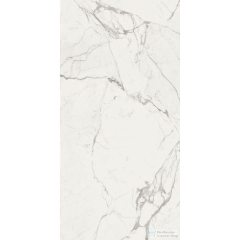 Marazzi Grande Marble Look Statuario Bookmatch B Lux Rett.120x240 cm-es padlólap M0NW