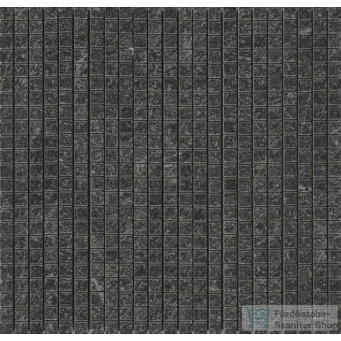 Marazzi Mystone Quarzite Black Mosaico Preinciso 29x29 cm-es padlólap M0Q7