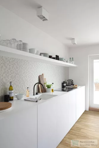 Marazzi Appeal White Mosaico 20x50 cm-es fali csempe M0T0