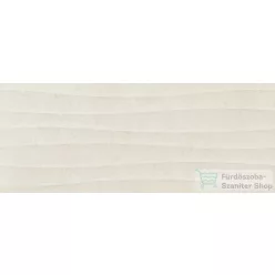   Marazzi Stream Ivory Struttura Wind 3D 20x50 fali csempe M0TC